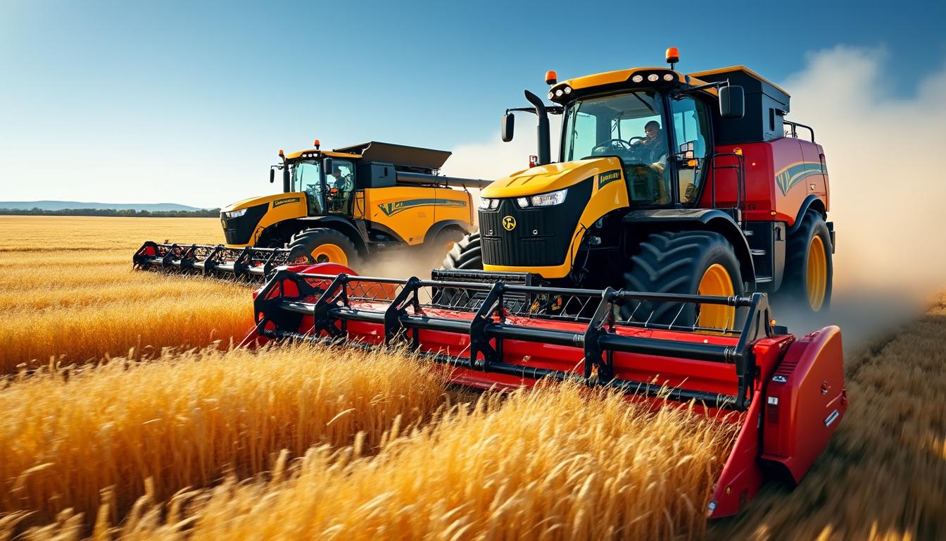 découvrez comment de jeunes agriculteurs dynamisent leur territoire en organisant une passionnante course de moissonneuses-batteuses mêlant tradition et compétition.