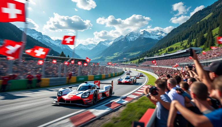 après 71 ans d'attente, la suisse rouvre ses circuits automobiles, marquant un retour historique des courses de voitures dans le pays.