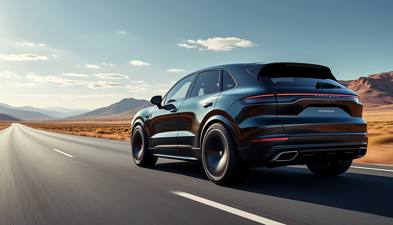découvrez l'expérience unique au volant du porsche cayenne électrique, où puissance, vitesse et technologie de pointe s'unissent pour une conduite d'exception.