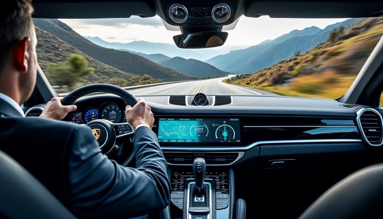 découvrez l'expérience unique au volant du cayenne électrique de porsche, alliant puissance explosive et vitesse exceptionnelle pour une conduite sublimée.