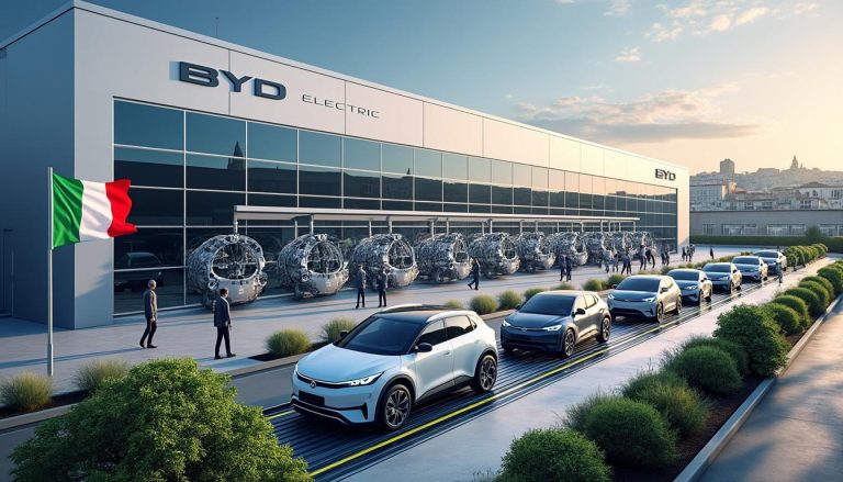 byd cible l'europe avec un projet majeur en italie pour acquérir des usines automobiles clés, renforçant ainsi sa présence stratégique sur le marché européen.