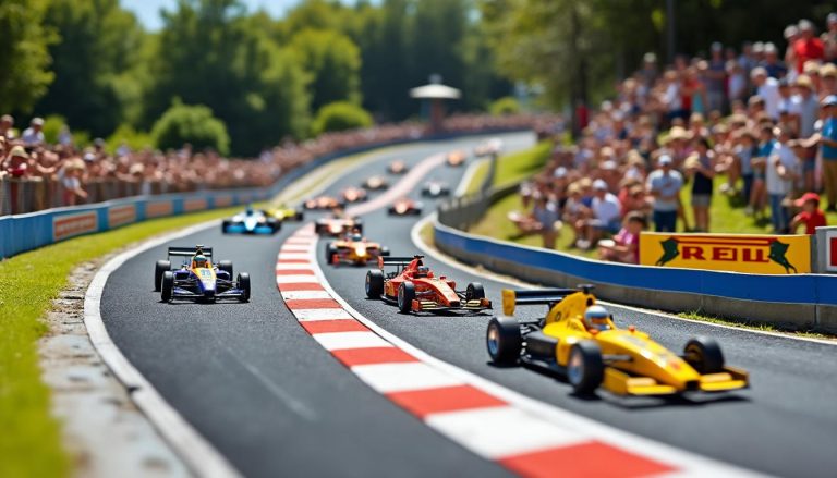 découvrez la passion d'alain pour les bolides miniatures avec son grand prix en maine-et-loire, une ambiance de course authentique et captivante.