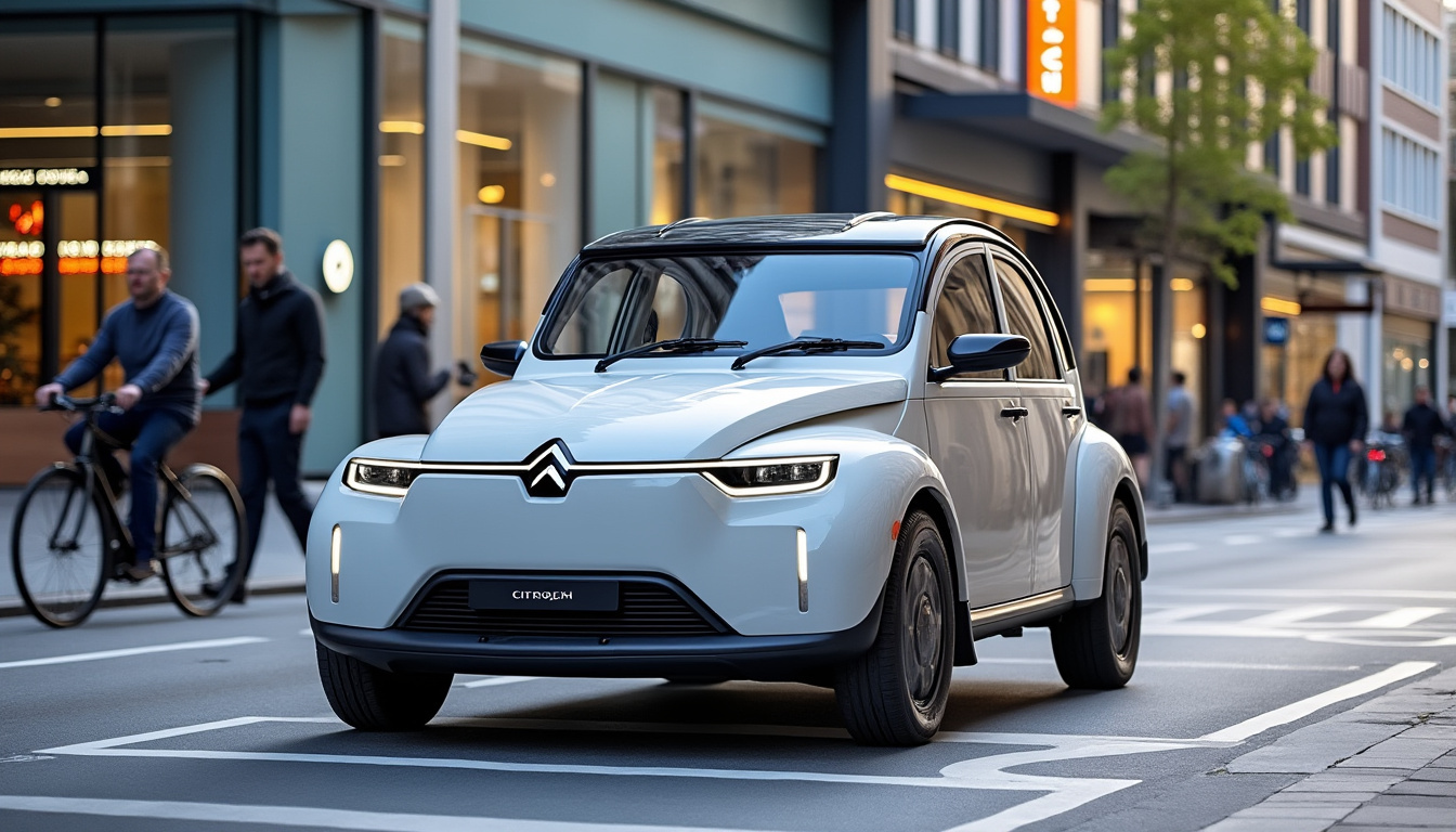 découvrez la nouvelle citroën 2cv électrique, un modèle iconique revisité alliant design rétro et technologie moderne, accessible à moins de 15 000 € pour une mobilité durable et abordable.