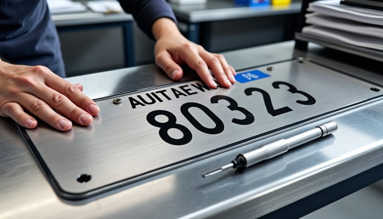 découvrez comment personnaliser facilement et légalement votre plaque d'immatriculation avec nos conseils pratiques et conformes à la réglementation en vigueur.
