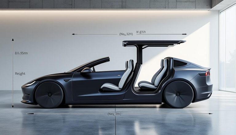 découvrez les dimensions de la tesla model y, ses mensurations précises et tout ce qu'il faut savoir sur son espace intérieur pour un confort optimal.
