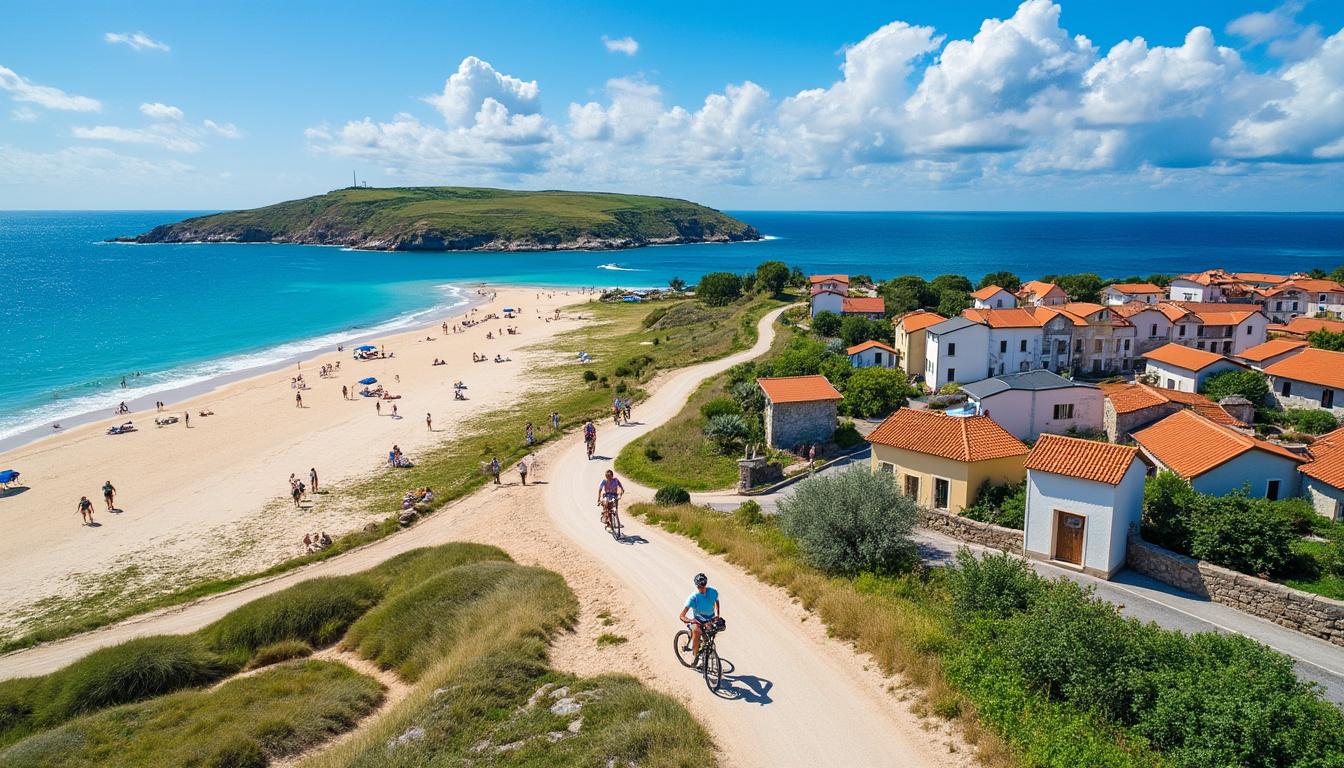 découvrez comment la population de l'île de ré décuple en juillet par rapport à l'hiver, attirant de nombreux visiteurs grâce à son climat agréable et ses paysages pittoresques.