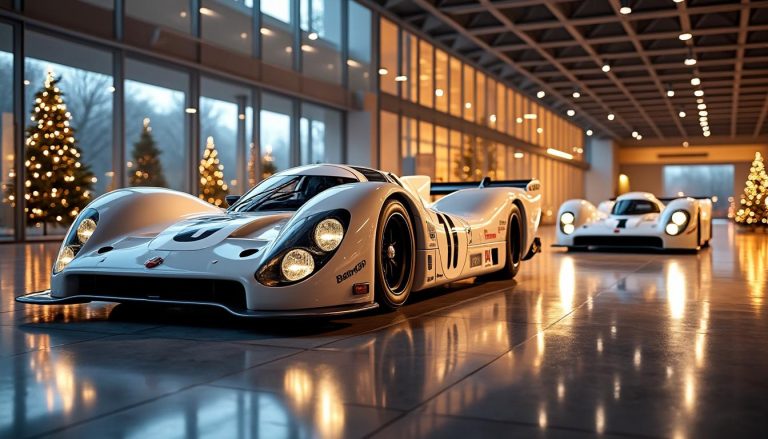 découvrez l'arrivée des premières voitures au nouveau musée des heures du mans, une surprise exceptionnelle digne de noël pour les passionnés d'automobile.
