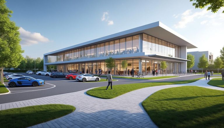 l’automobile club de l’ouest inaugure un nouveau siège spacieux de 11 000 m², renforçant ainsi sa présence et ses activités dans la région ouest-france.