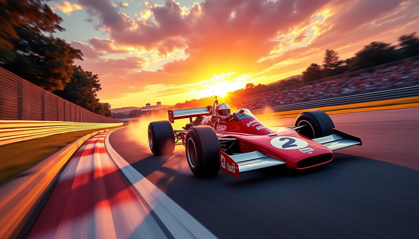 jacques laffite, visiblement ému, partage un moment fort avec son fils pierre en reprenant le volant d'une formule 1, évoquant une page marquante de sa carrière.