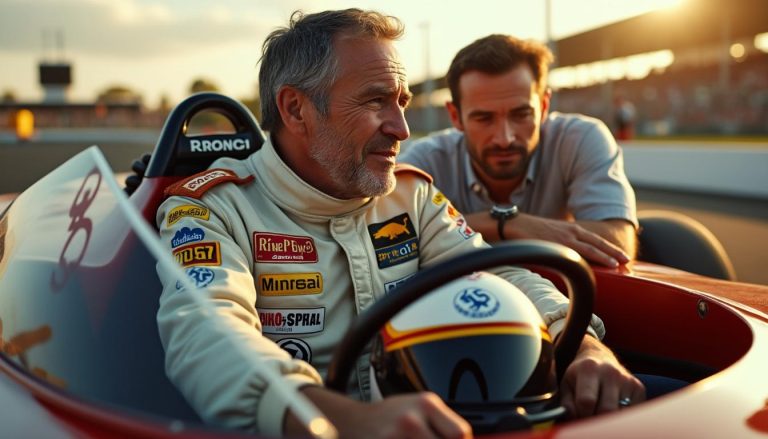 jacques laffite, ému aux côtés de son fils pierre, fait un retour poignant au volant d'une formule, revivant les émotions fortes de sa carrière historique.
