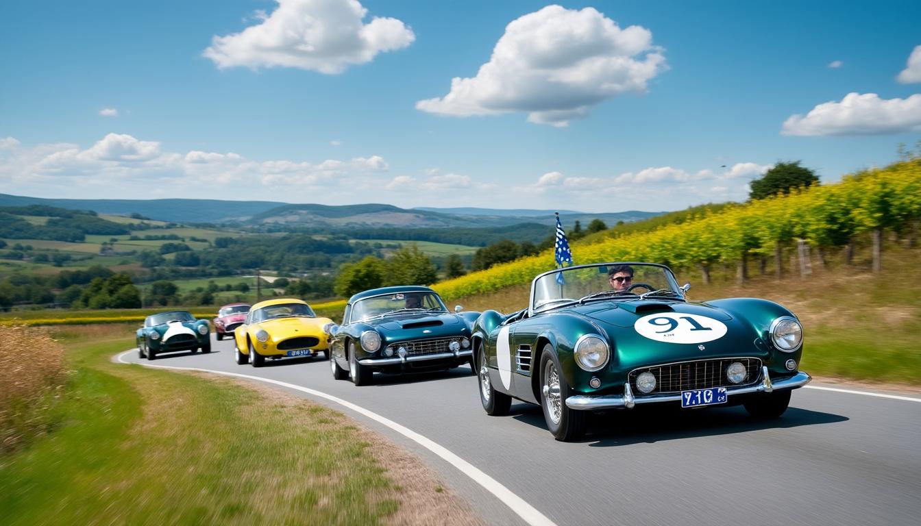 découvrez l’auto tour 2026, un événement unique pour admirer des modèles d’exception rares réunis sous un même ciel. un rendez-vous incontournable pour les passionnés d'automobiles.