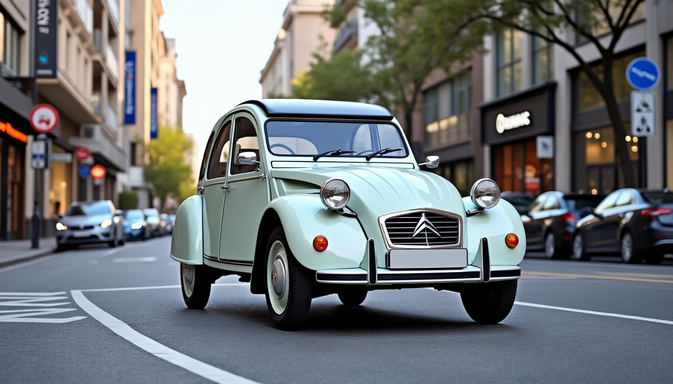 découvrez la renaissance de la légendaire 2cv en version électrique, une innovation signée stellantis alliant histoire et modernité.