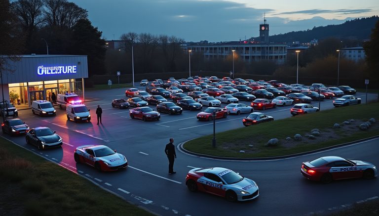 la préfecture de la région lyonnaise met en garde contre un important rassemblement automobile illégal prévu prochainement, appelant à la vigilance et au respect des règles.
