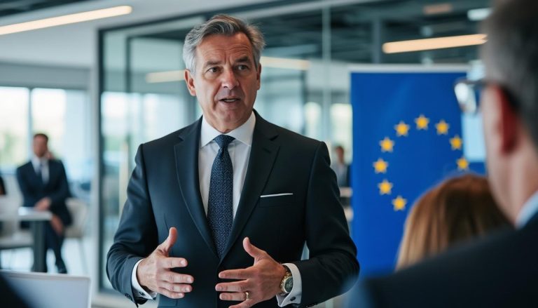 le pdg de renault demande à l’union européenne de suspendre temporairement les normes strictes pour les véhicules compacts afin de soutenir l’industrie automobile et favoriser l'innovation.