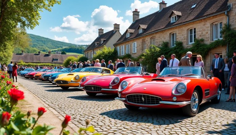 découvrez le tour auto à riom-ès-montagnes, une étape exceptionnelle mettant à l'honneur des voitures légendaires dans un cadre magnifique.