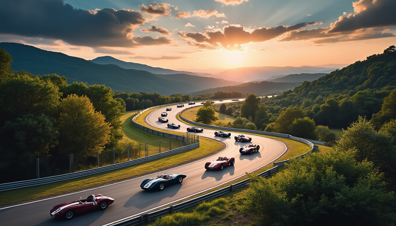 découvrez le circuit de charade et plongez dans l'univers passionnant de la course automobile grâce à un documentaire captivant bientôt disponible.