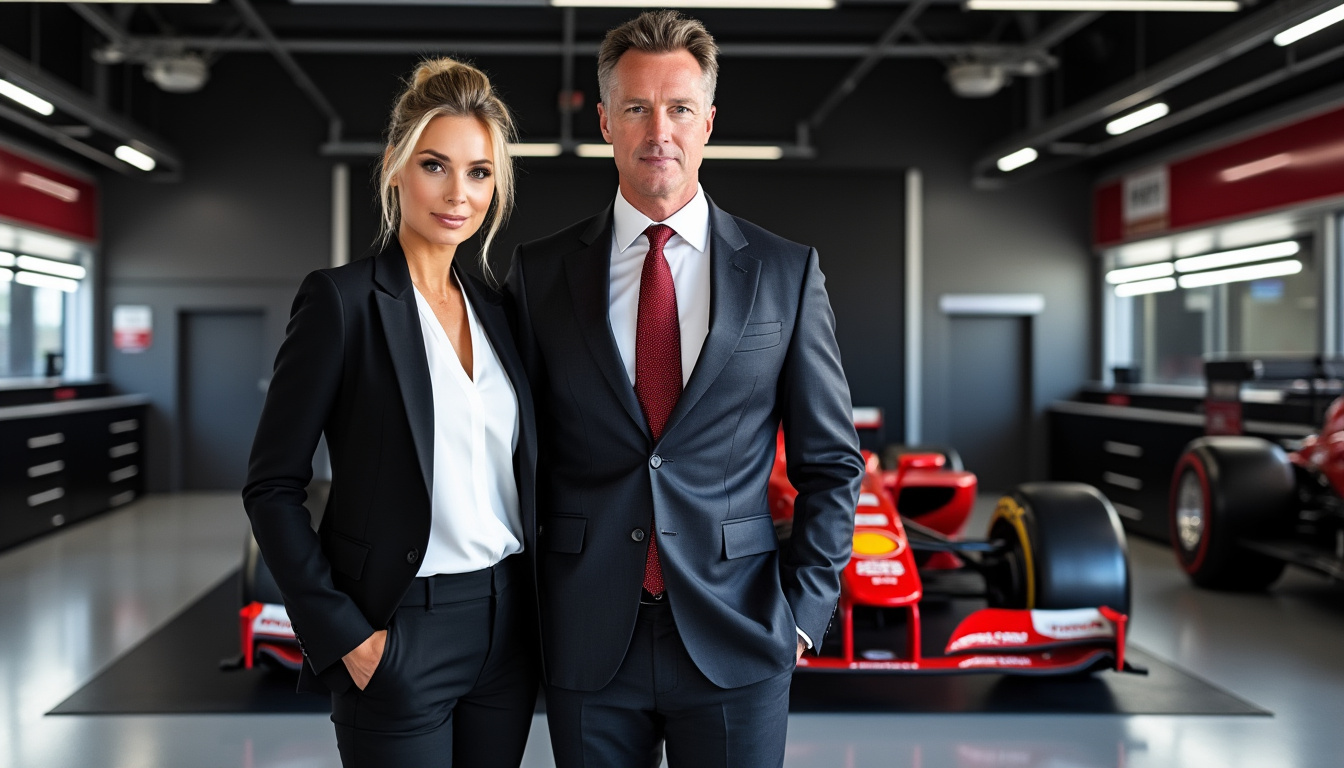 découvrez comment corinna, l'épouse de michael schumacher, entame une nouvelle histoire d'amour avec un autre pilote de f1, marquant un nouveau chapitre dans sa vie.