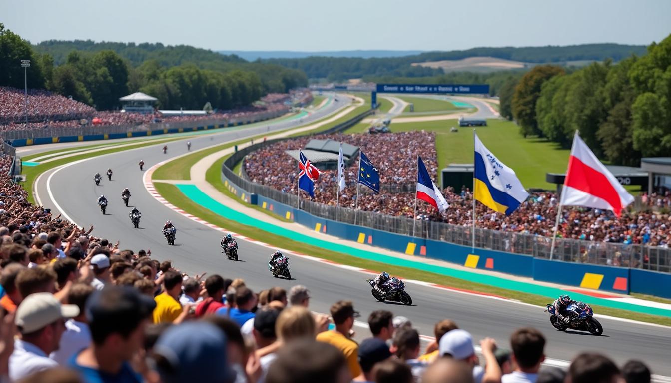 plongez au cœur du motogp 2026 et explorez le célèbre circuit bugatti, l'emblématique terrain du grand prix de france, où passion et vitesse s'unissent pour un spectacle inoubliable.