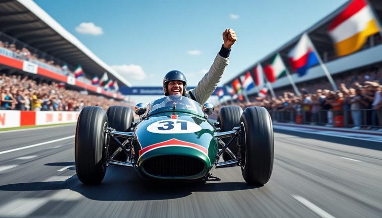découvrez les photos exclusives de pierre mayeur qui établit un nouveau record en remportant la 30e édition de la course automobile.