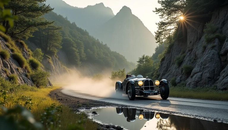 découvrez les paysages majestueux des cévennes à travers les images captivantes du 35e tour de france automobile, où les moteurs rugissent et l'aventure prend vie.