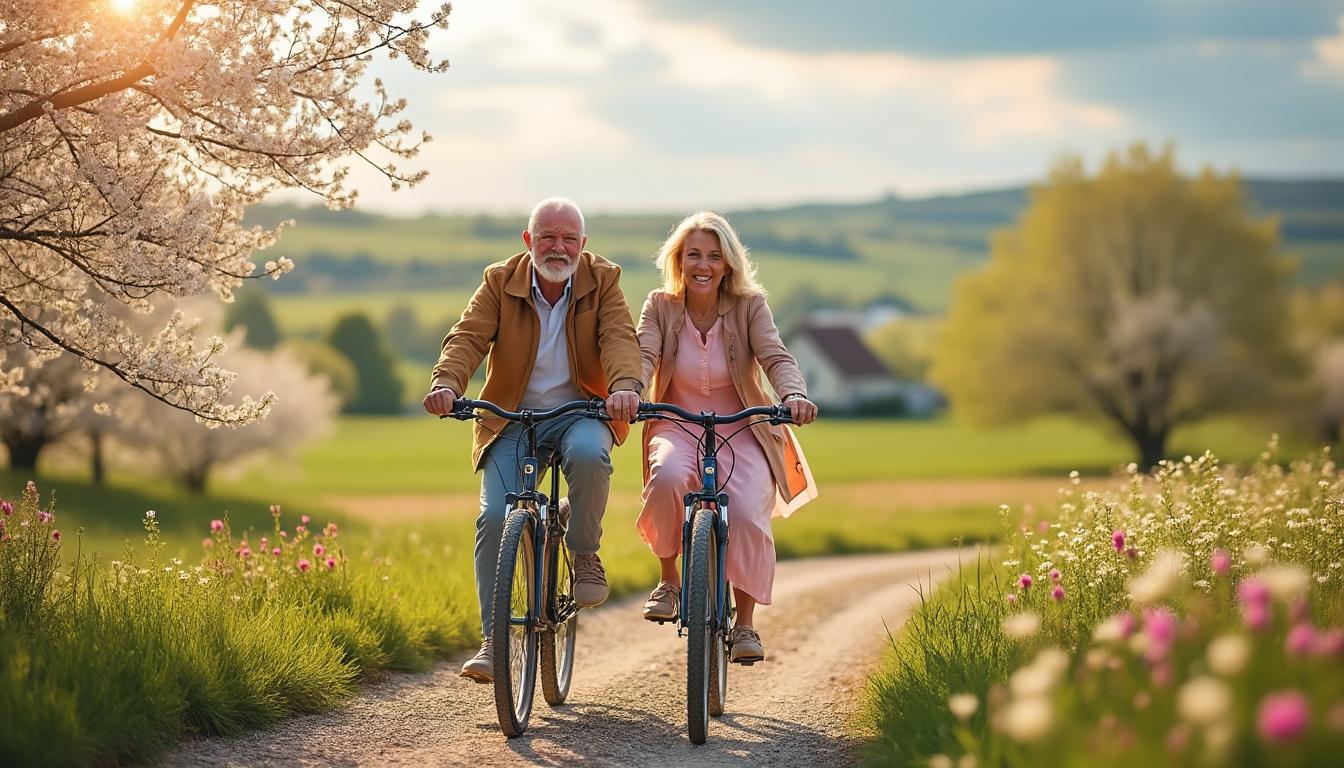 découvrez la randonnée à vélo après 60 ans, une escapade facile et magnifique à travers les plus beaux paysages de la france pour allier plaisir et bien-être.