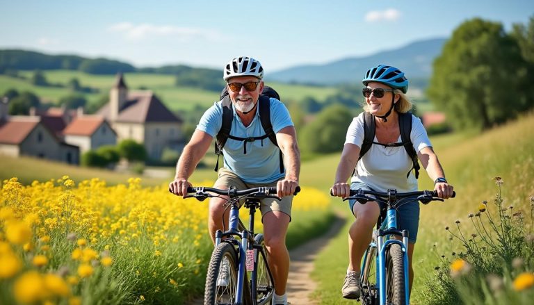 explorez la randonnée à vélo après 60 ans avec cette escapade facile et magnifique à travers la france, idéale pour profiter de paysages pittoresques et d'une expérience revigorante.