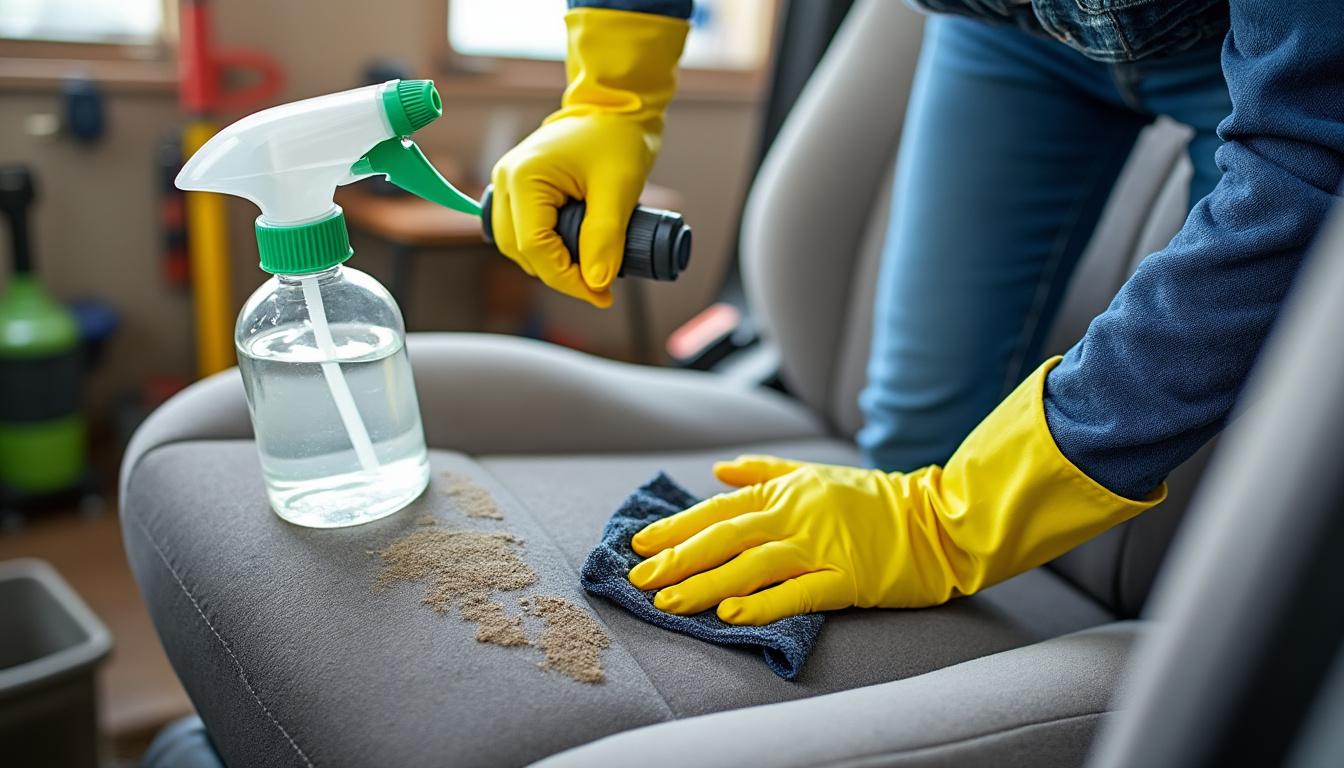 découvrez une recette de grand-mère efficace et naturelle pour nettoyer le siège de votre voiture en profondeur, sans produits chimiques.