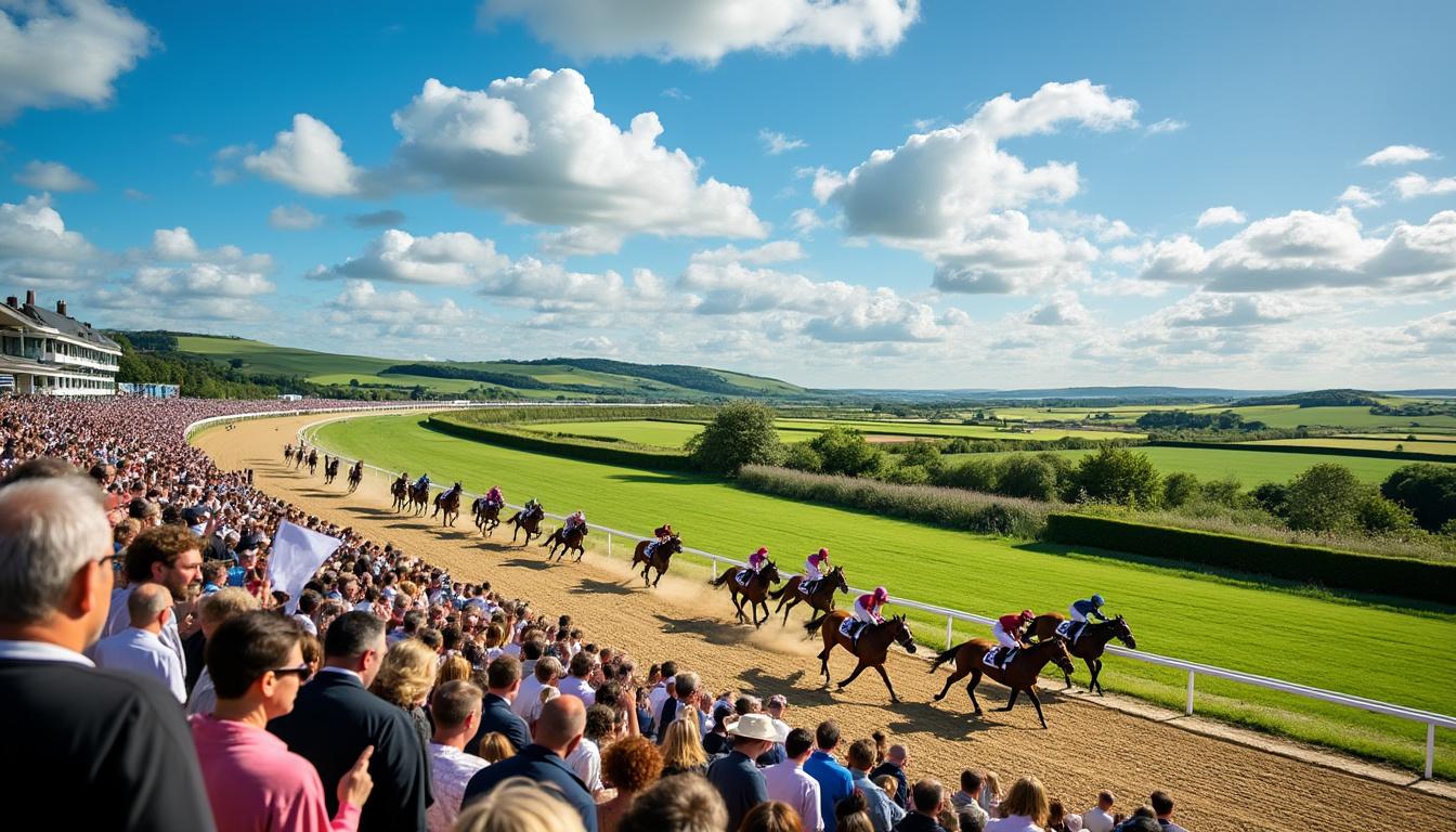 vivez une journée inoubliable le vendredi 15 mai à l’hippodrome de mont-saint-michel - pont avec neuf courses hippiques palpitantes et un spectacle exceptionnel. ne manquez pas cet événement unique mêlant émotions et divertissement!