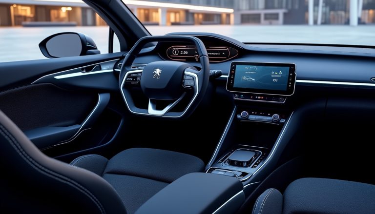 découvrez la future peugeot 208 avec son volant rectangulaire et son design audacieux, prête à révolutionner le segment des citadines grâce à son style innovant et ses performances impressionnantes.