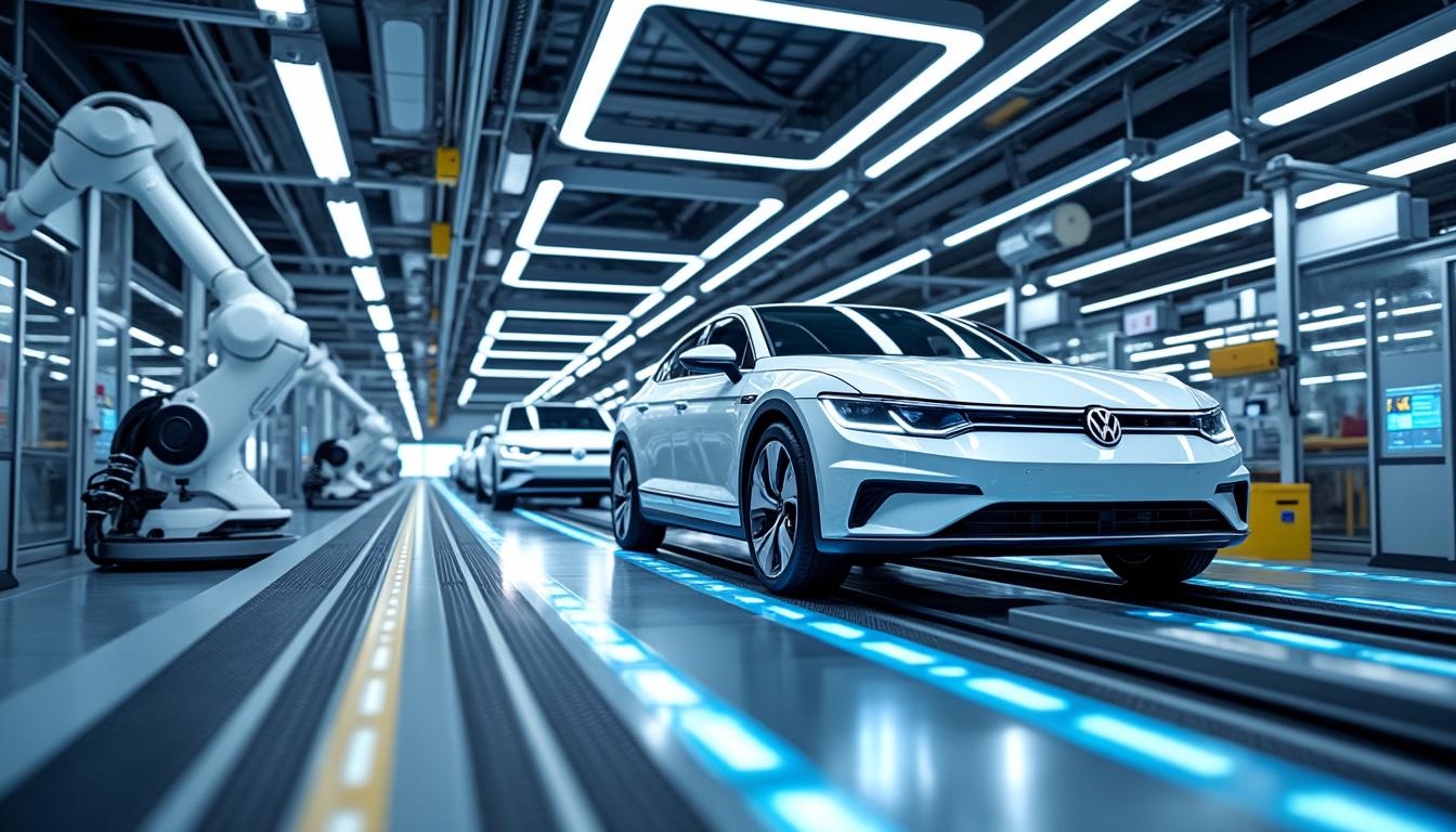 volkswagen prévoit de transférer une usine à xpeng, posant un défi important pour l'industrie automobile allemande et son avenir face à la concurrence internationale.