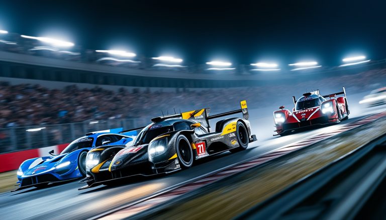 découvrez l'intense bataille nocturne aux 24 heures du mans, où bmw, cadillac et toyota se disputent la victoire après minuit dans une course palpitante.