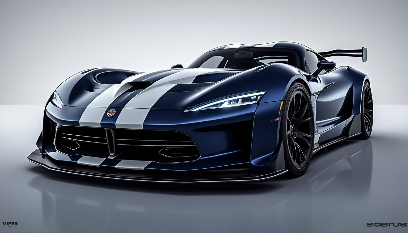 découvrez comment dodge révolutionne la viper, son concept-car le plus féroce, en une série limitée spectaculaire alliant puissance et design unique.