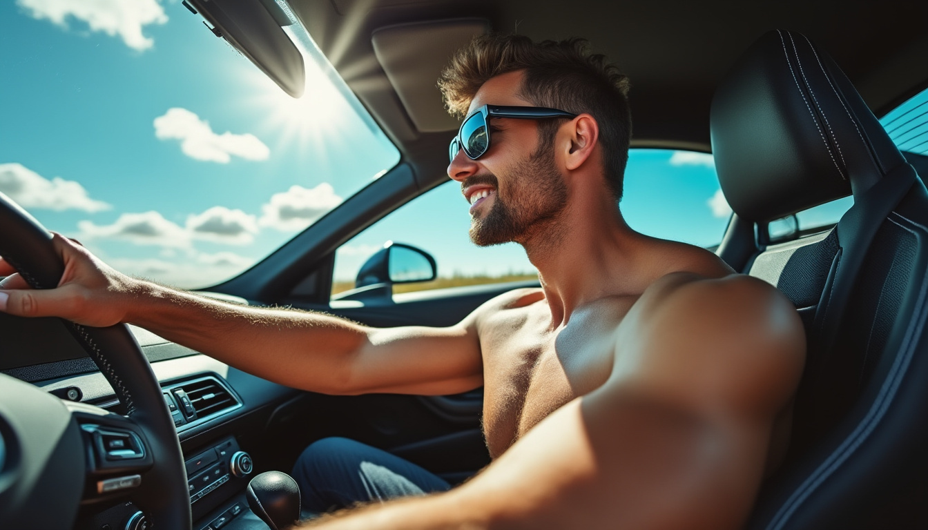 découvrez si conduire torse nu, que vous soyez homme ou femme, est légal en france. toutes les réponses sur la réglementation automobile et le code de la route.