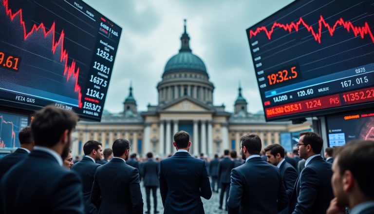 le cac 40 recule légèrement, la bourse de paris subissant la pression des tensions persistantes au moyen-orient, impactant les marchés financiers.
