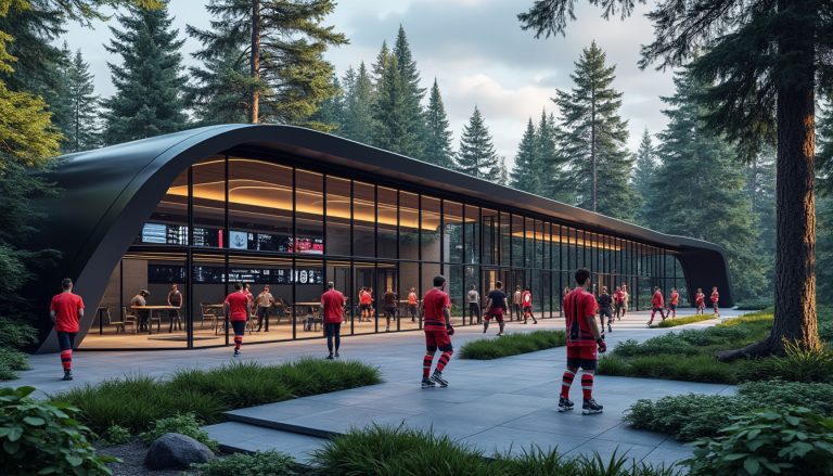 plongez au cœur de l'innovation avec une immersion exclusive dans le tout nouveau camp de base ultra-moderne des diables à seattle, alliant technologie de pointe et performance sportive.