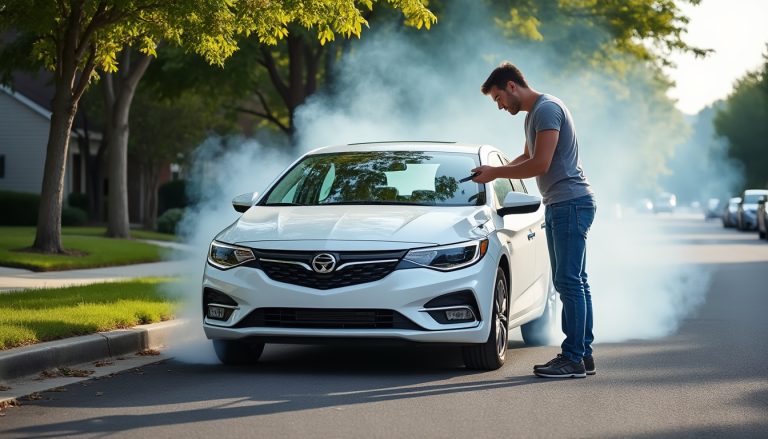 découvrez les risques liés à la fumée blanche dans votre voiture et nos conseils pour prévenir les dangers et assurer votre sécurité.