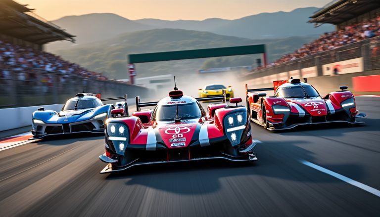 revivez la victoire palpitante de toyota aux 24 heures du mans, dans une bataille acharnée contre bmw, cadillac et ferrari pour la gloire ultime.