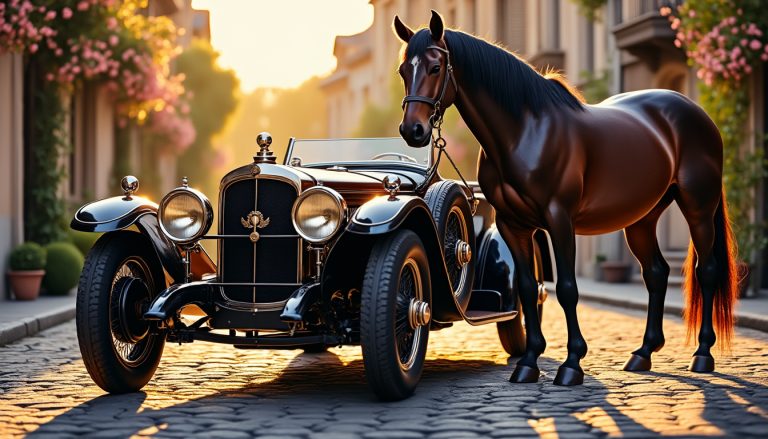 découvrez l'alliance intemporelle entre chevaux et moteurs à travers un voyage passionnant au cœur des voitures de collection, mêlant histoire, performance et élégance.