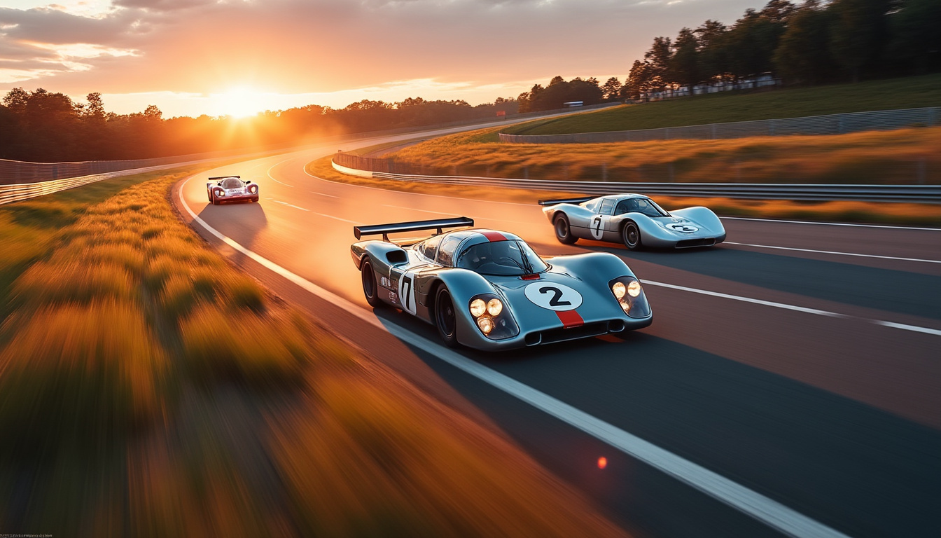 découvrez le mans classic legend : la série gt3 revival fait vibrer le mythique circuit de la sarthe avec 41 bolides d'exception pour une course pleine d'émotions et de passion automobile.