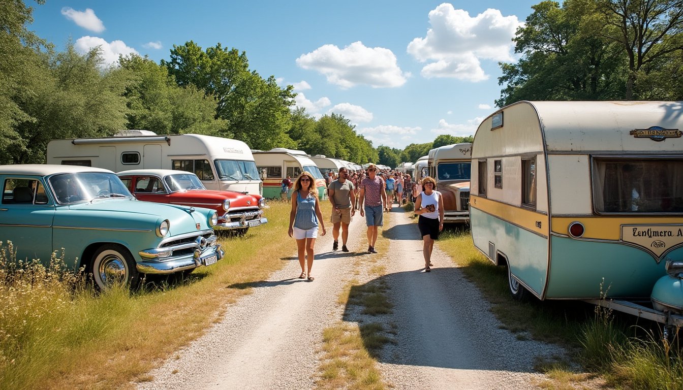découvrez le festival retro camping qui célèbre les caravanes vintage en parcourant les routes pittoresques de l’ain, entre passion, nostalgie et convivialité.