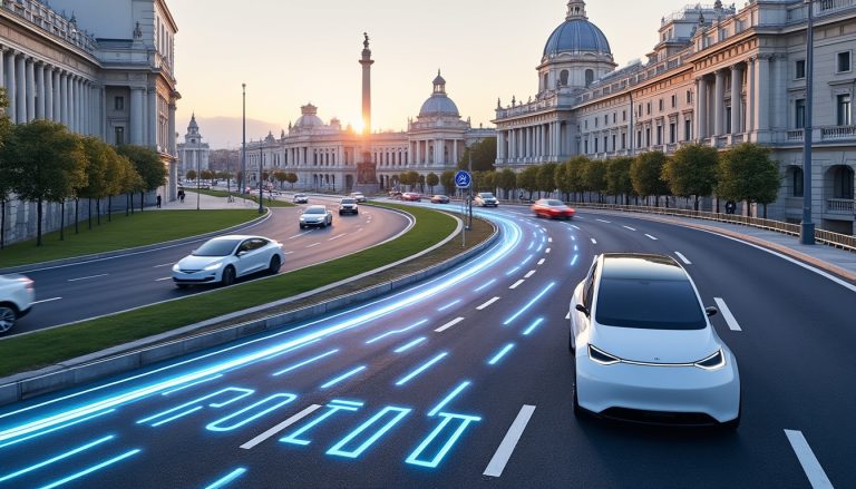 naples lance la première route intelligente d'italie sur son périphérique, inaugurant une nouvelle ère de mobilité innovante et connectée pour un futur urbain plus sûr et efficace.