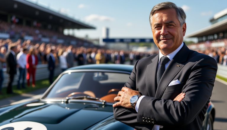 découvrez pierre fillon, président de l'automobile club de l'ouest, initiateur officiel du départ des 24 heures de spa, un acteur clé du sport automobile.