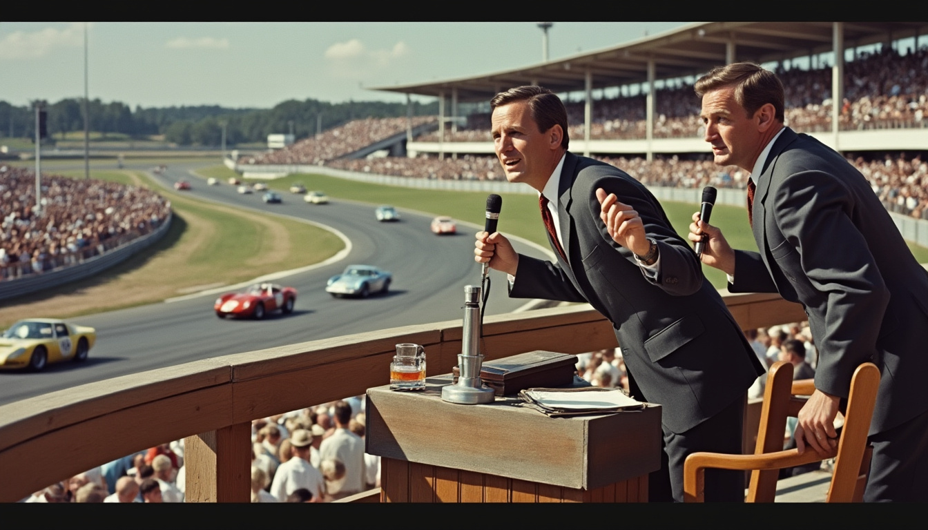 découvrez les interviews passionnantes des speakers des courses automobiles sport et collection au vigeant, leurs voix authentiques et leur passion pour le sport automobile.