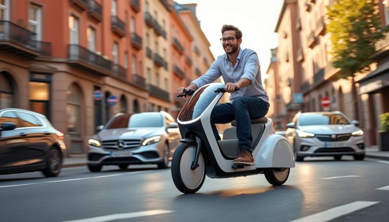 découvrez comment un opticien toulousain gagne sa liberté en déjouant les embouteillages avec sa vélomobile, une révolution écologique et pratique sur deux roues.