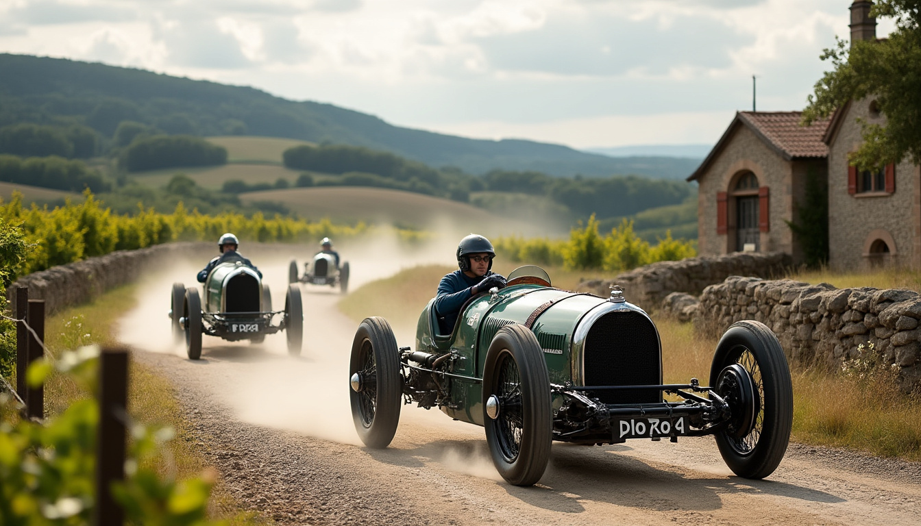 plongez en 1906 avec 120 bolides exceptionnels pour honorer le pionnier des grands prix modernes lors d'un événement historique et passionnant.