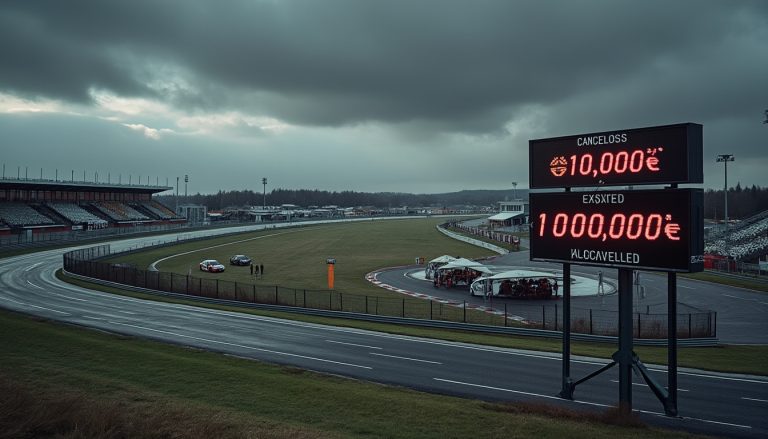 découvrez l'impact financier de l'annulation du rallycross de châ aux tourneix, avec un manque à gagner dépassant les 100 000 € pour la région.