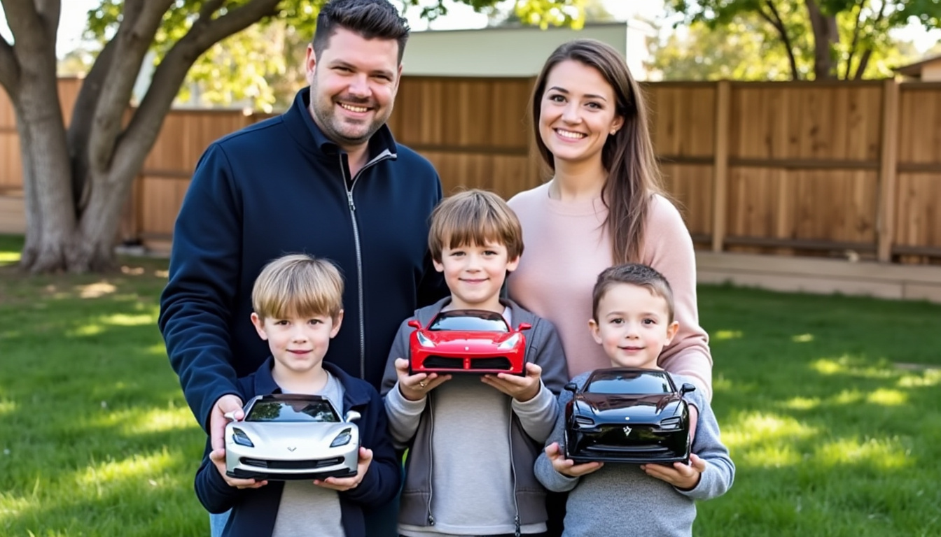 découvrez l'histoire unique d'une mère originale qui a choisi pour ses cinq enfants des prénoms inspirés de célèbres voitures, alliant passion automobile et créativité familiale.