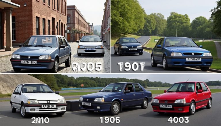 explorez l'incroyable et longue carrière de la peugeot 405, une icône de l'automobile qui a marqué son époque par son design et ses performances.