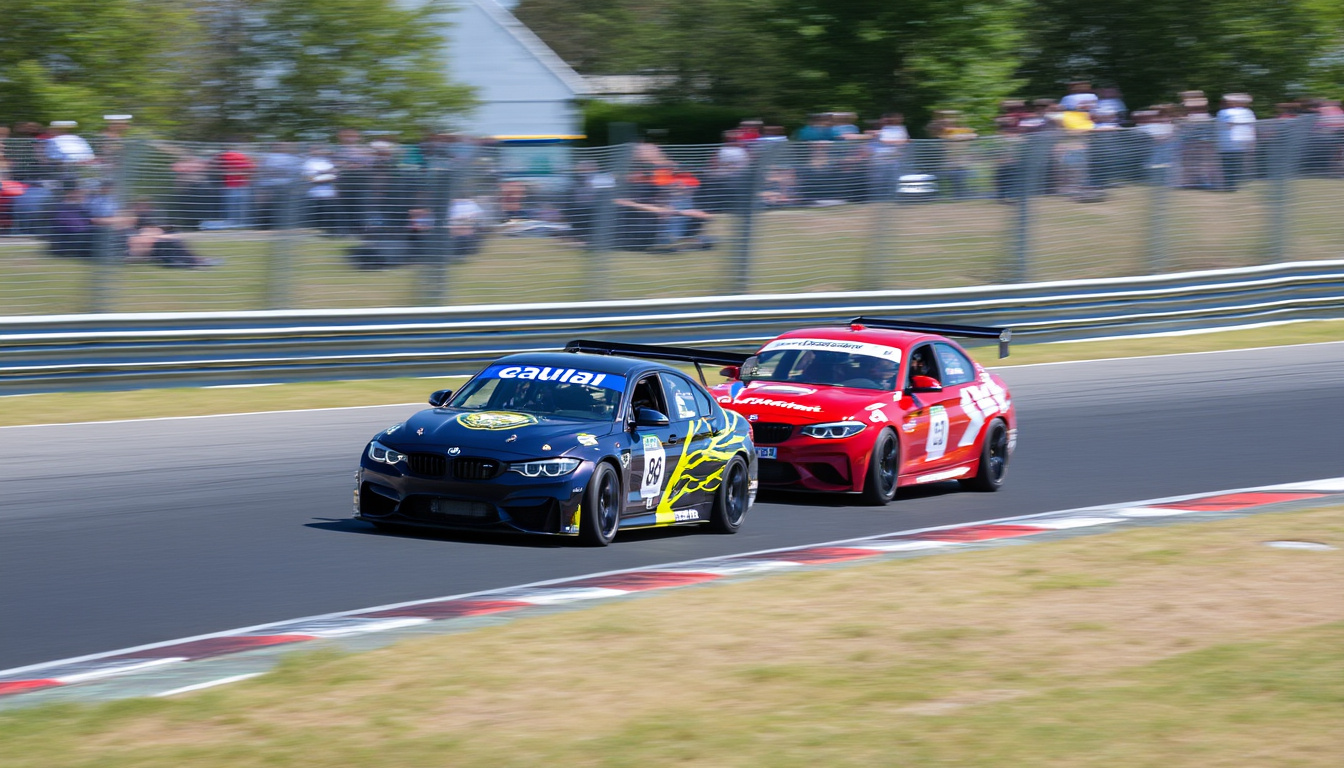 suivez le duel épique entre le montbéliardais mat et un géant lors des championnats de france tourisme automobile, un véritable combat de david contre goliath.