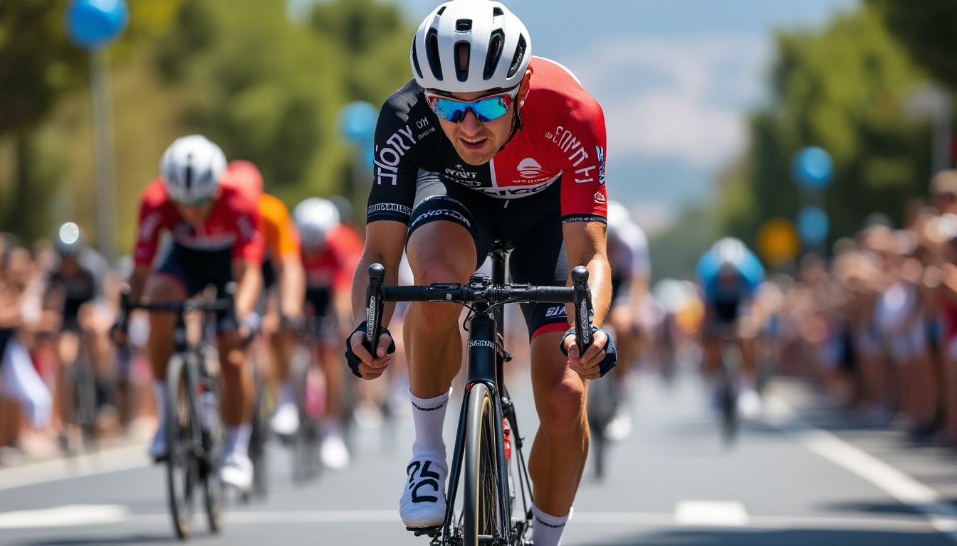 lors du tour de france à barcelone, le rêve de kévin vauquelin de porter le maillot jaune s'effondre, marquant un tournant décisif dans la course.